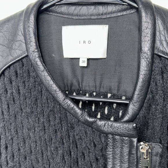 Iro lina knit wool-blend jacket Women’s size 36 - Picture 14 of 14